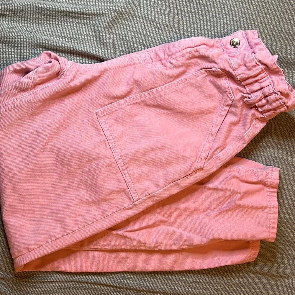 Zara Baggy Paperbag Jeans